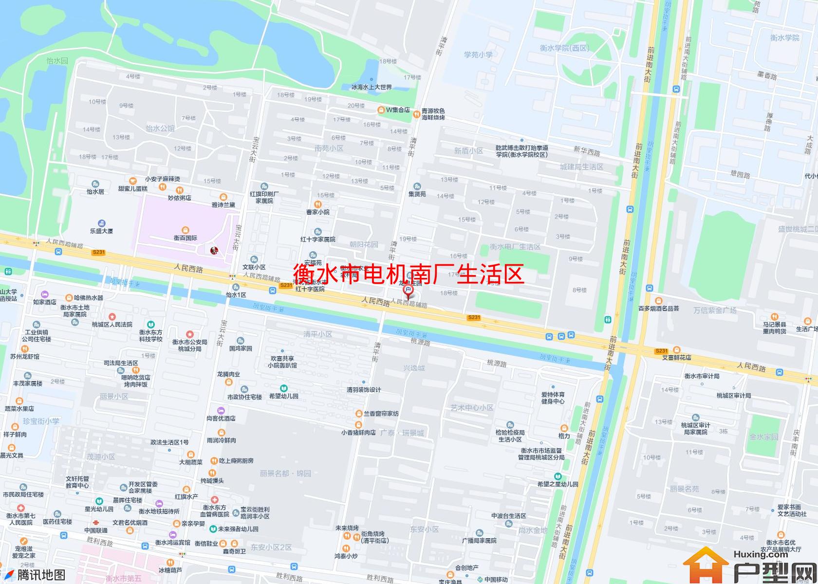 电机南厂生活区小区 - 户型网