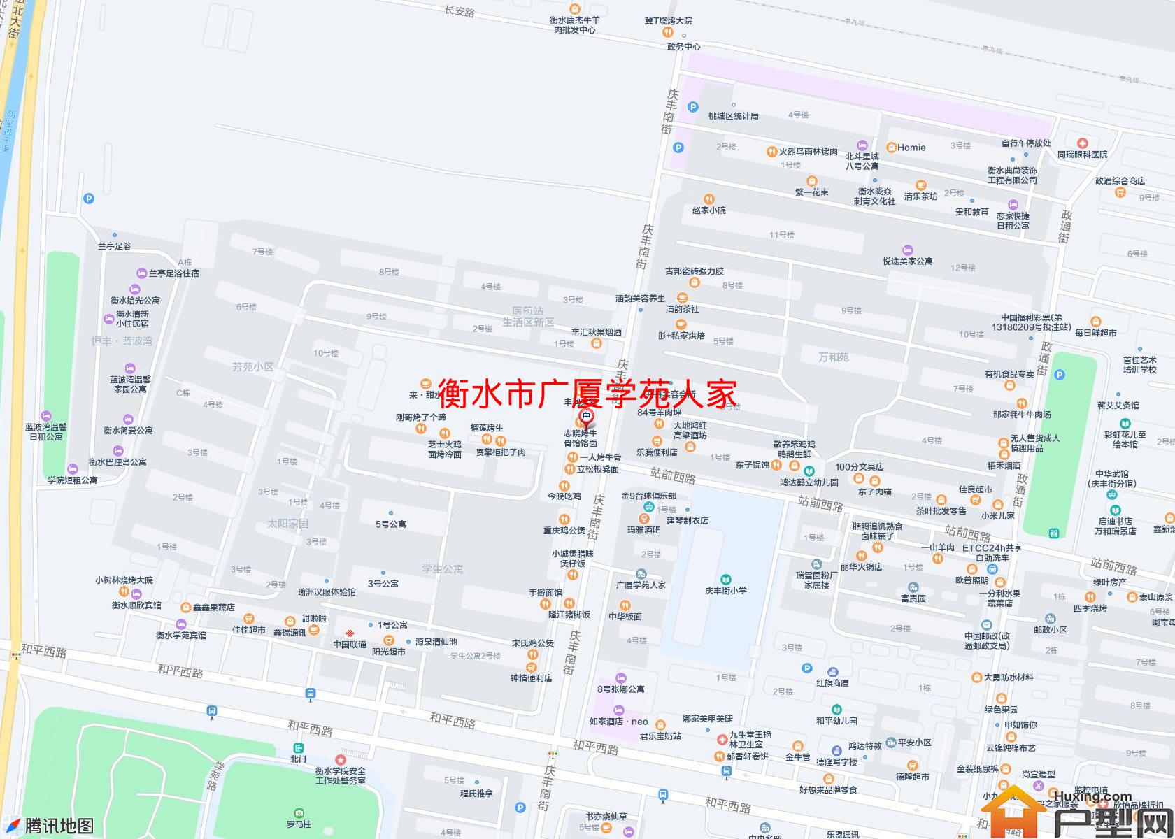 广厦学苑人家小区 - 户型网