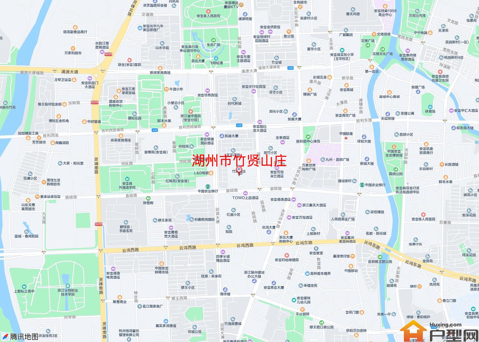 竹贤山庄小区 - 户型网