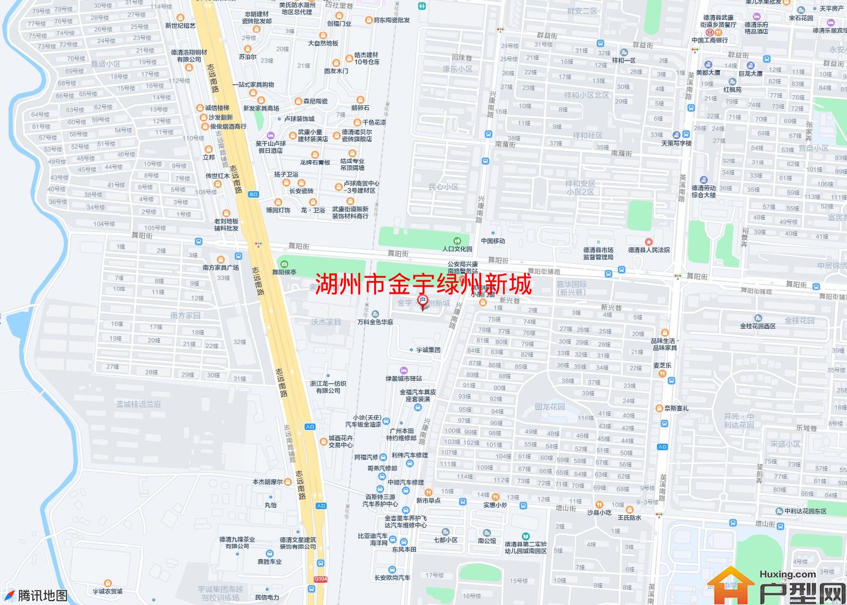 金宇绿州新城小区 - 户型网