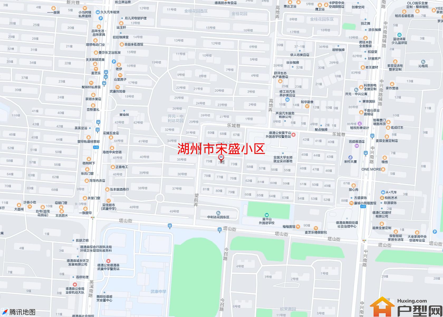 宋盛小区小区 - 户型网