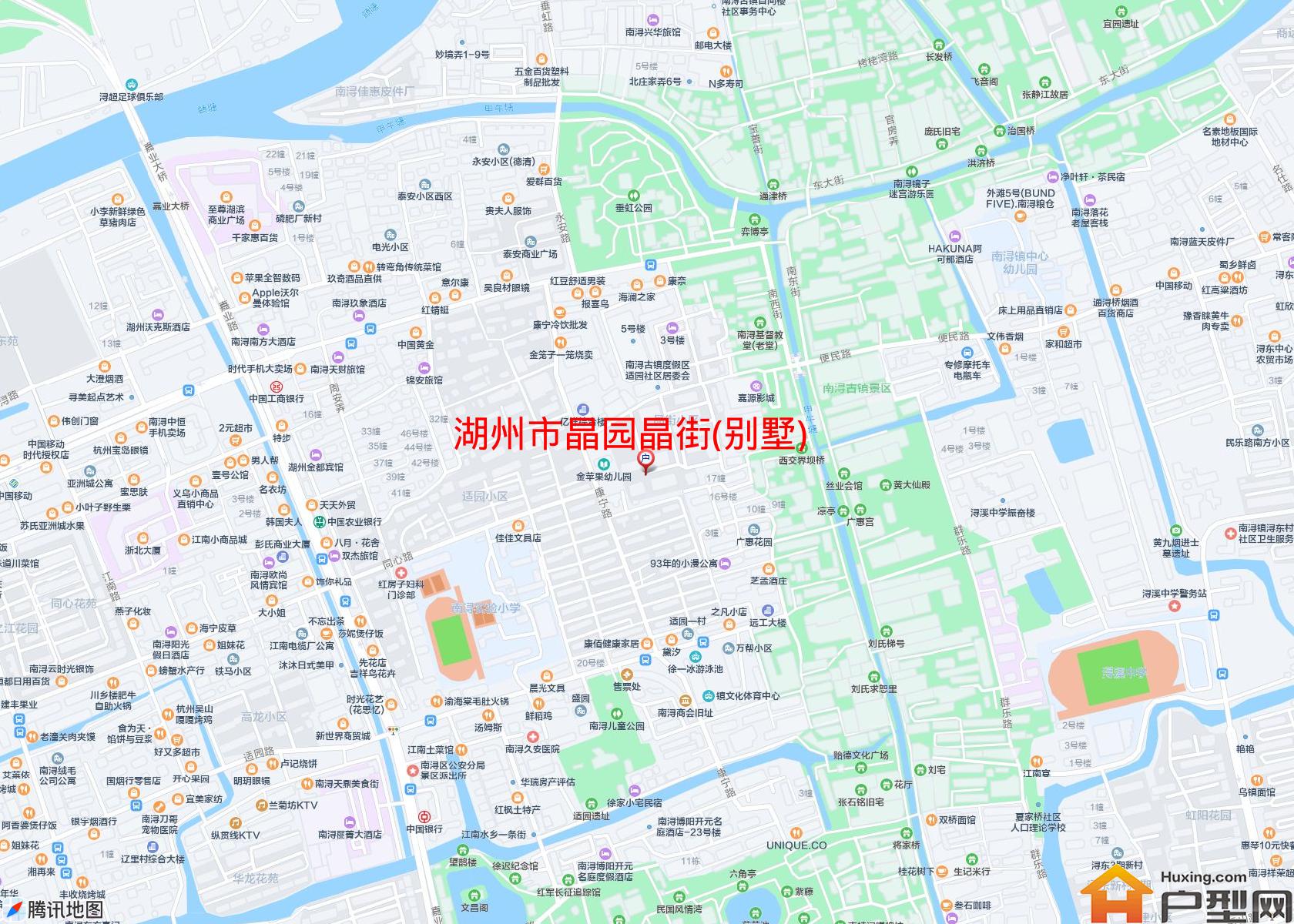 晶园晶街(别墅)小区 - 户型网