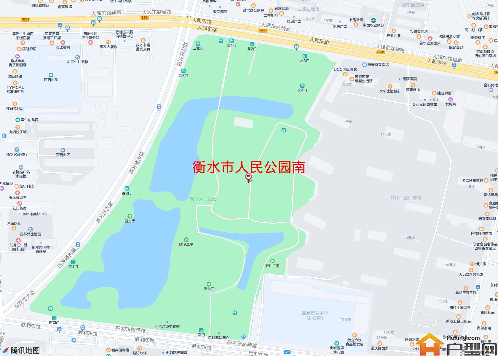 人民公园南小区 - 户型网