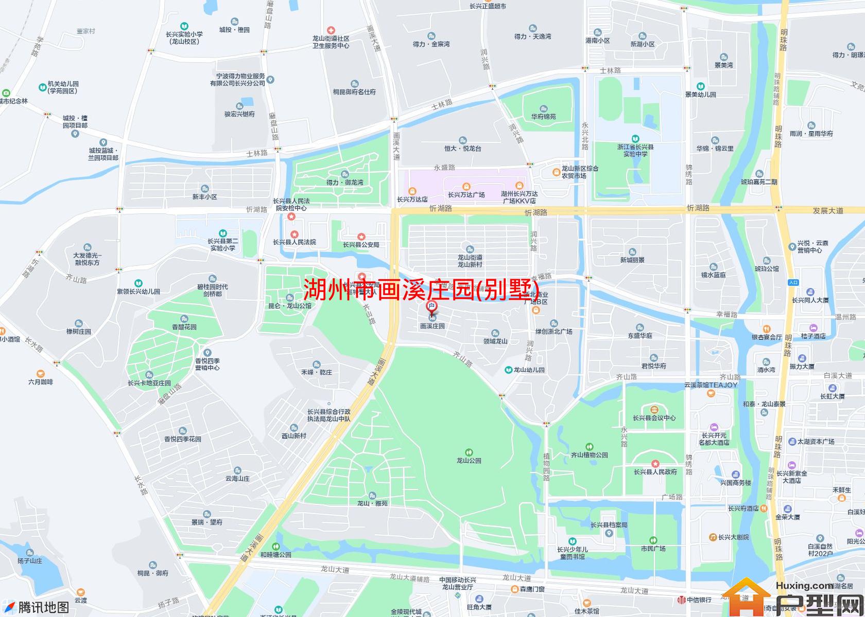 画溪庄园(别墅)小区 - 户型网