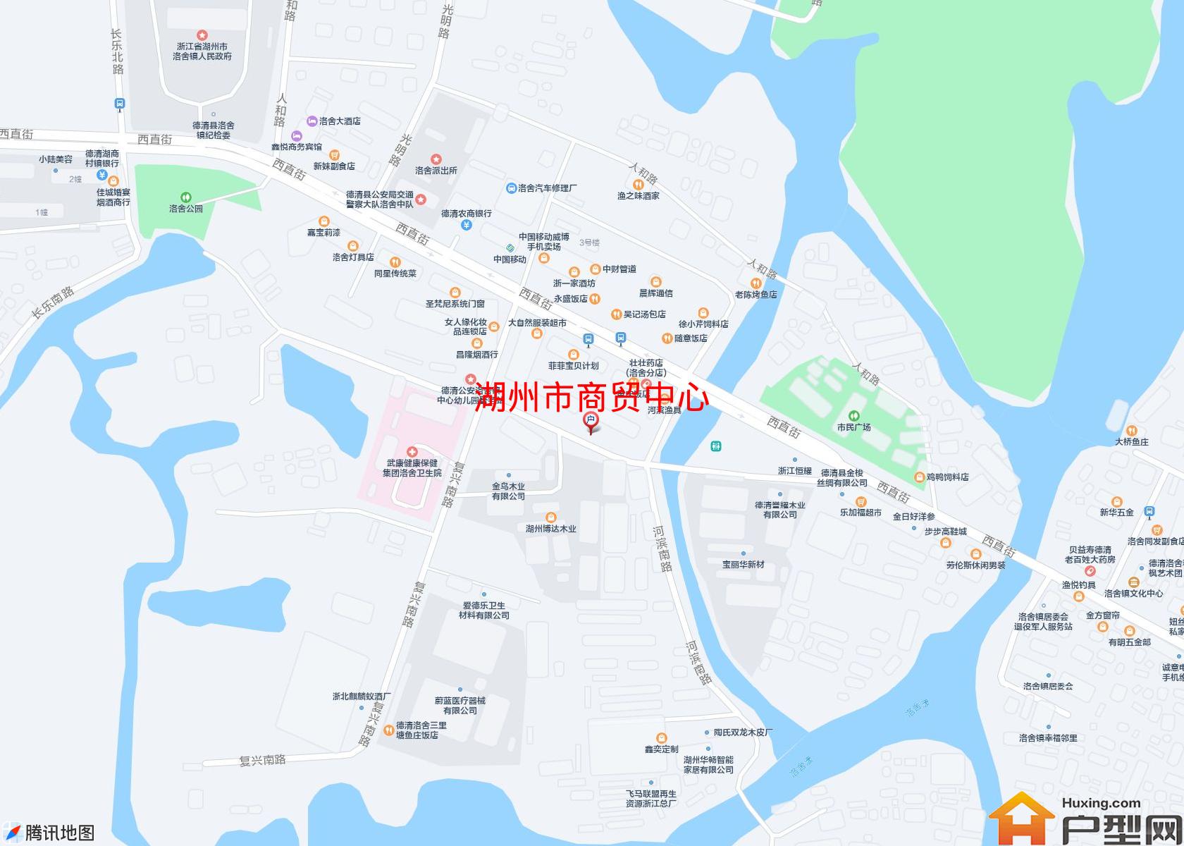 商贸中心小区 - 户型网