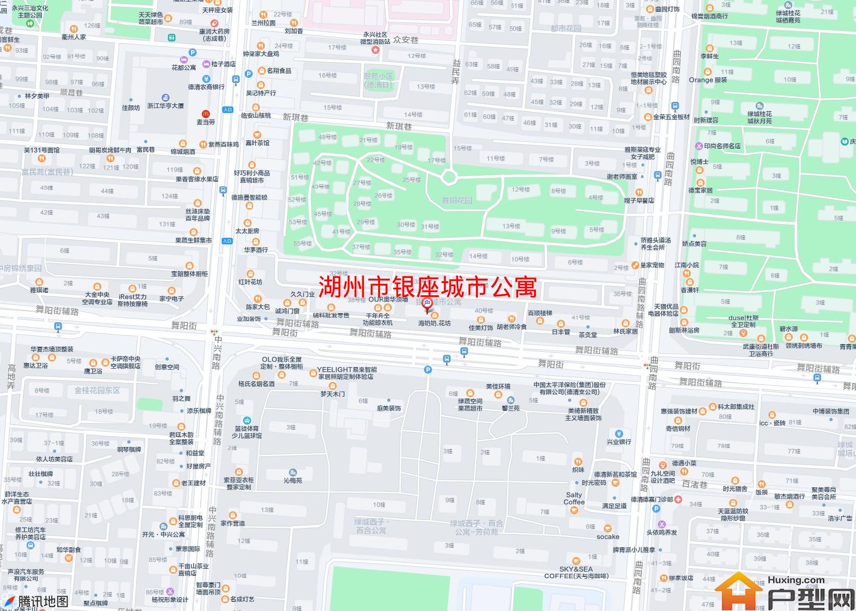 银座城市公寓小区 - 户型网