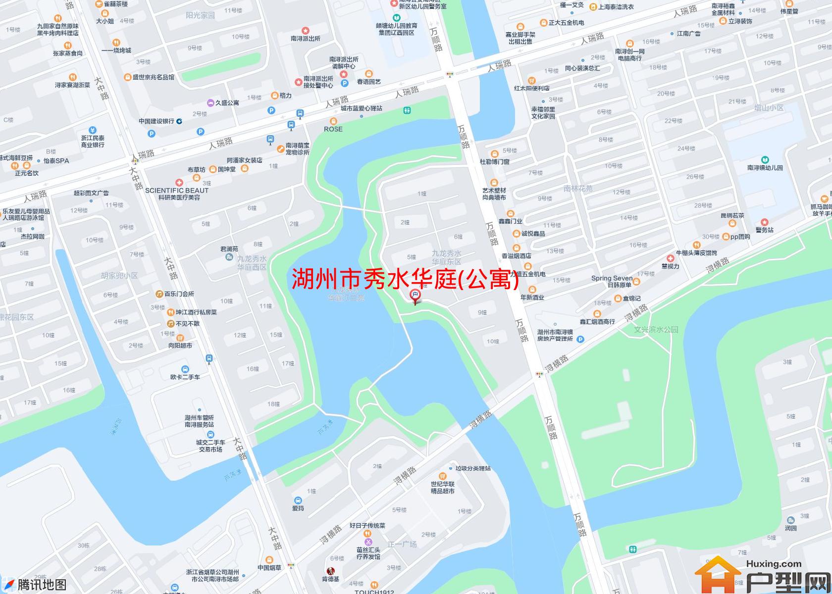 秀水华庭(公寓)小区 - 户型网