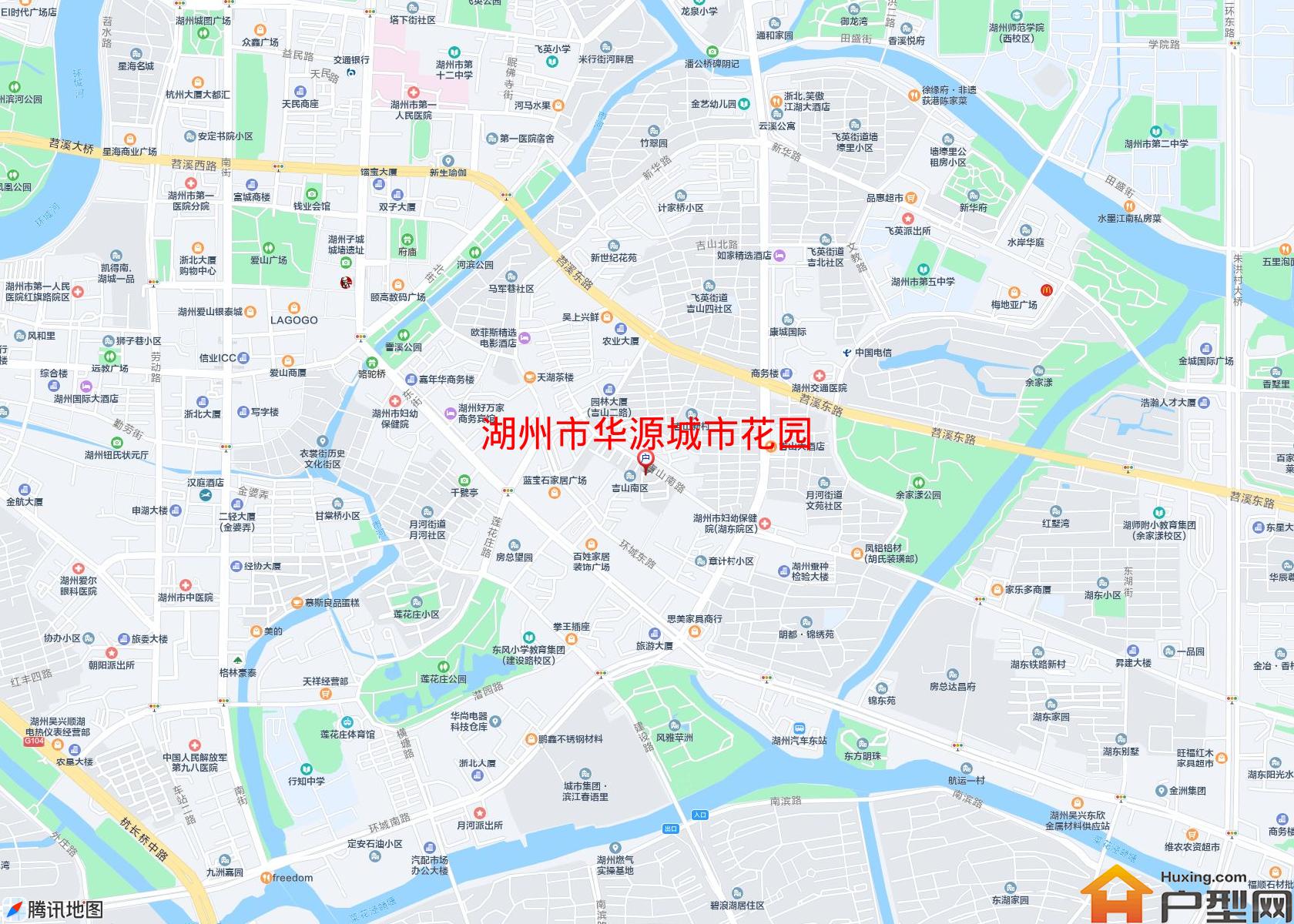 华源城市花园小区 - 户型网