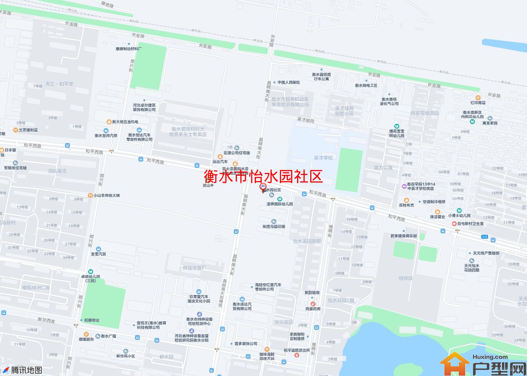 怡水园社区小区 - 户型网