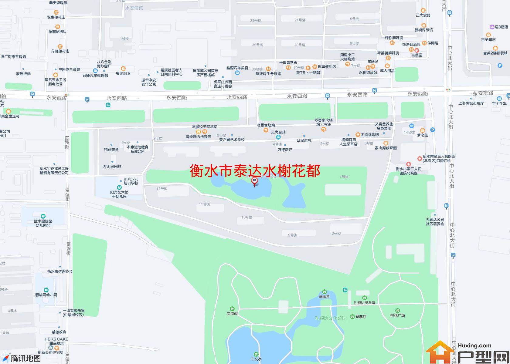 泰达水榭花都小区 - 户型网