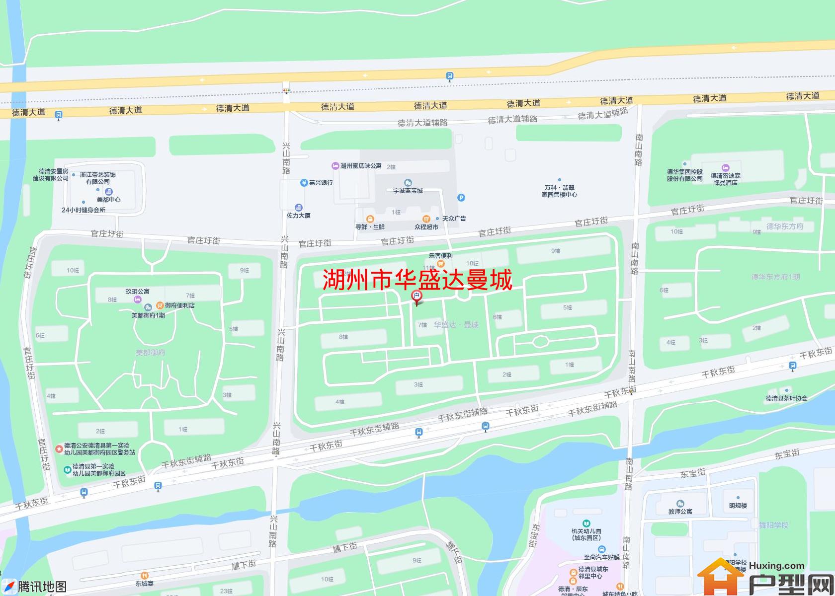 华盛达曼城小区 - 户型网