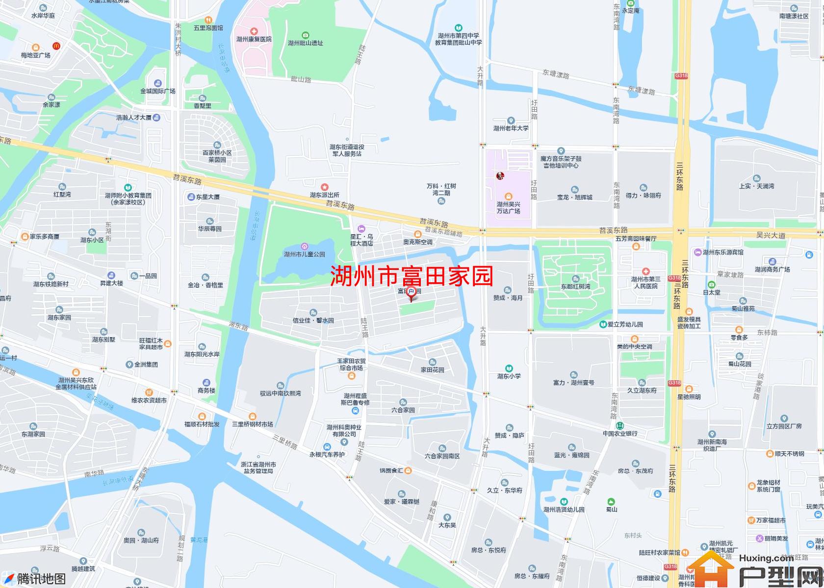 富田家园小区 - 户型网
