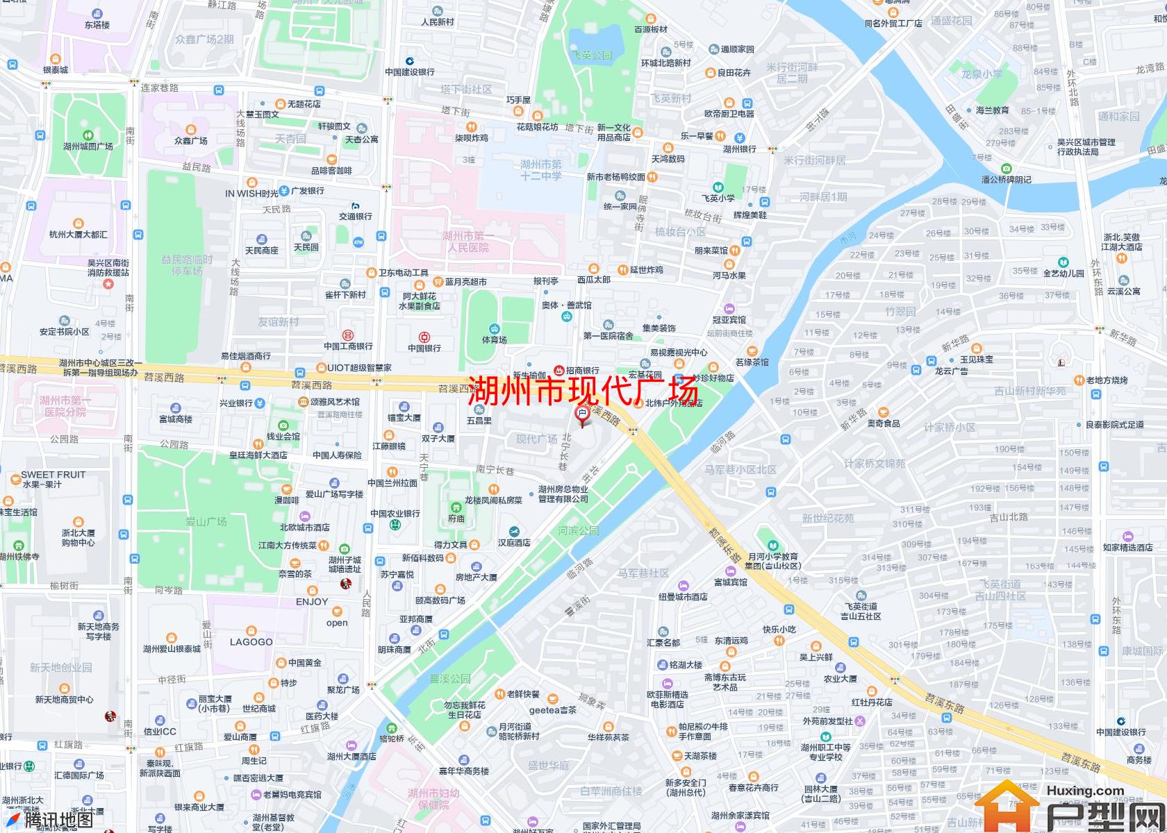 现代广场小区 - 户型网