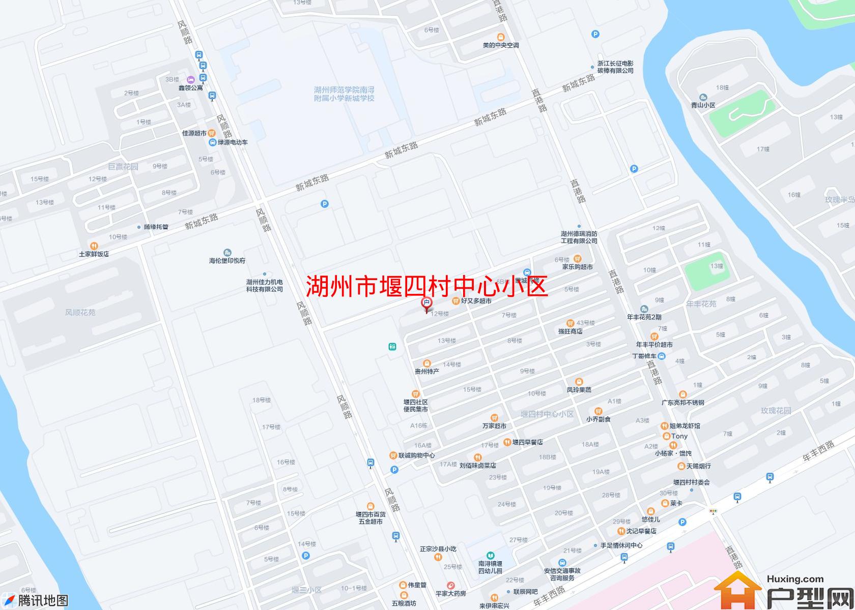 堰四村中心小区小区 - 户型网
