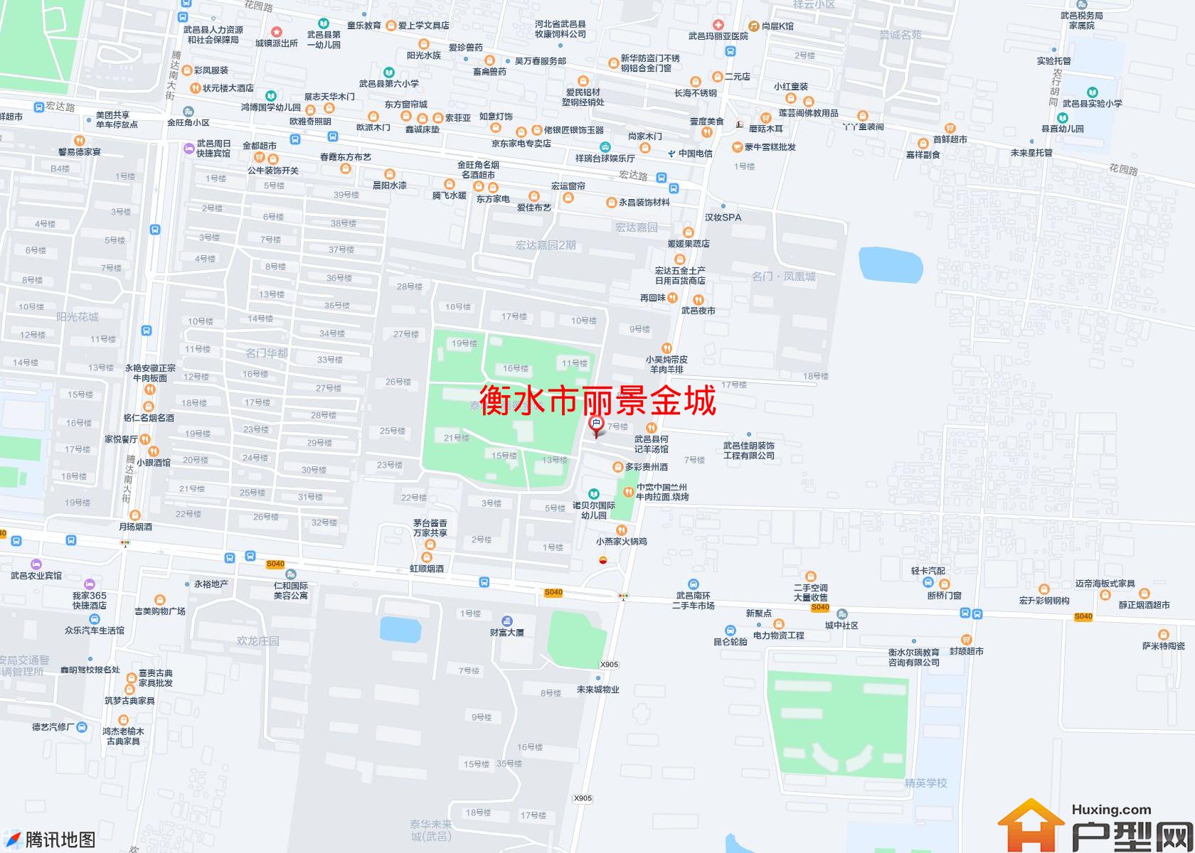 丽景金城小区 - 户型网
