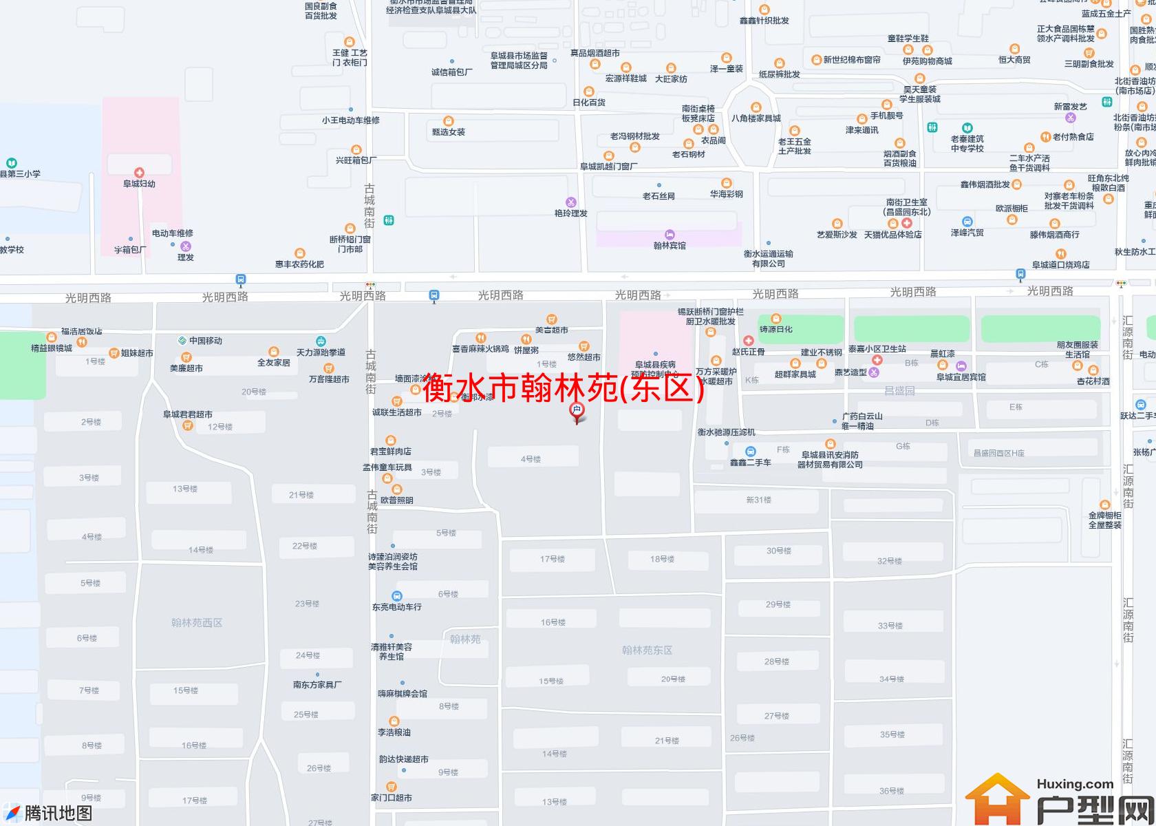 翰林苑(东区)小区 - 户型网 翰林苑(东区)小区 - 户型网