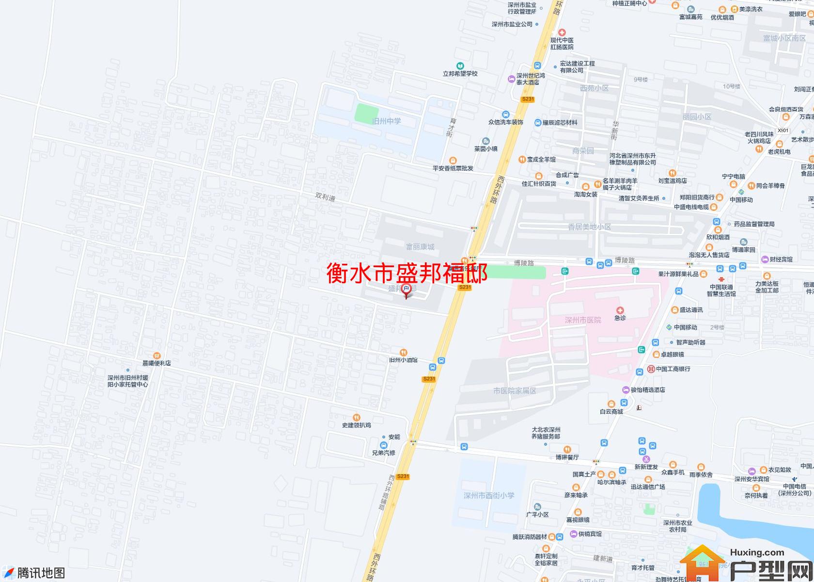 盛邦福邸小区 - 户型网