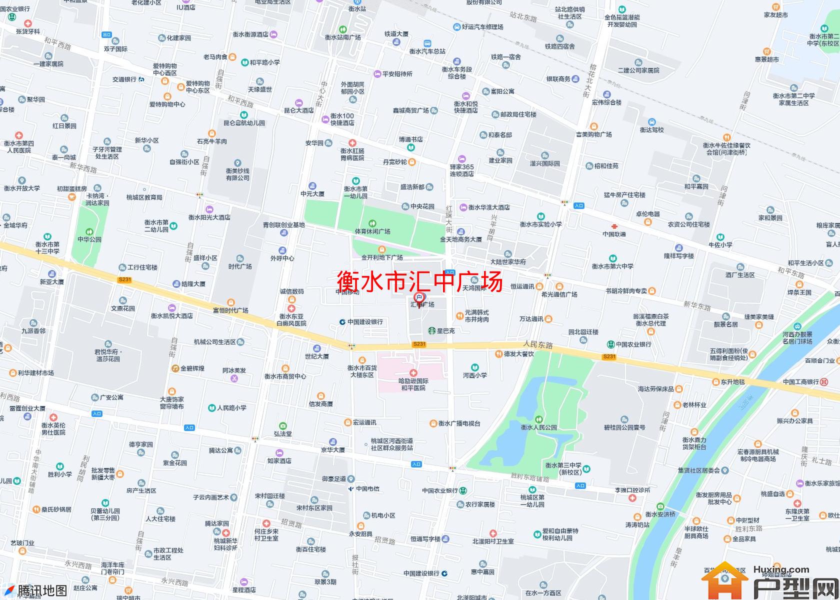 汇中广场小区 - 户型网