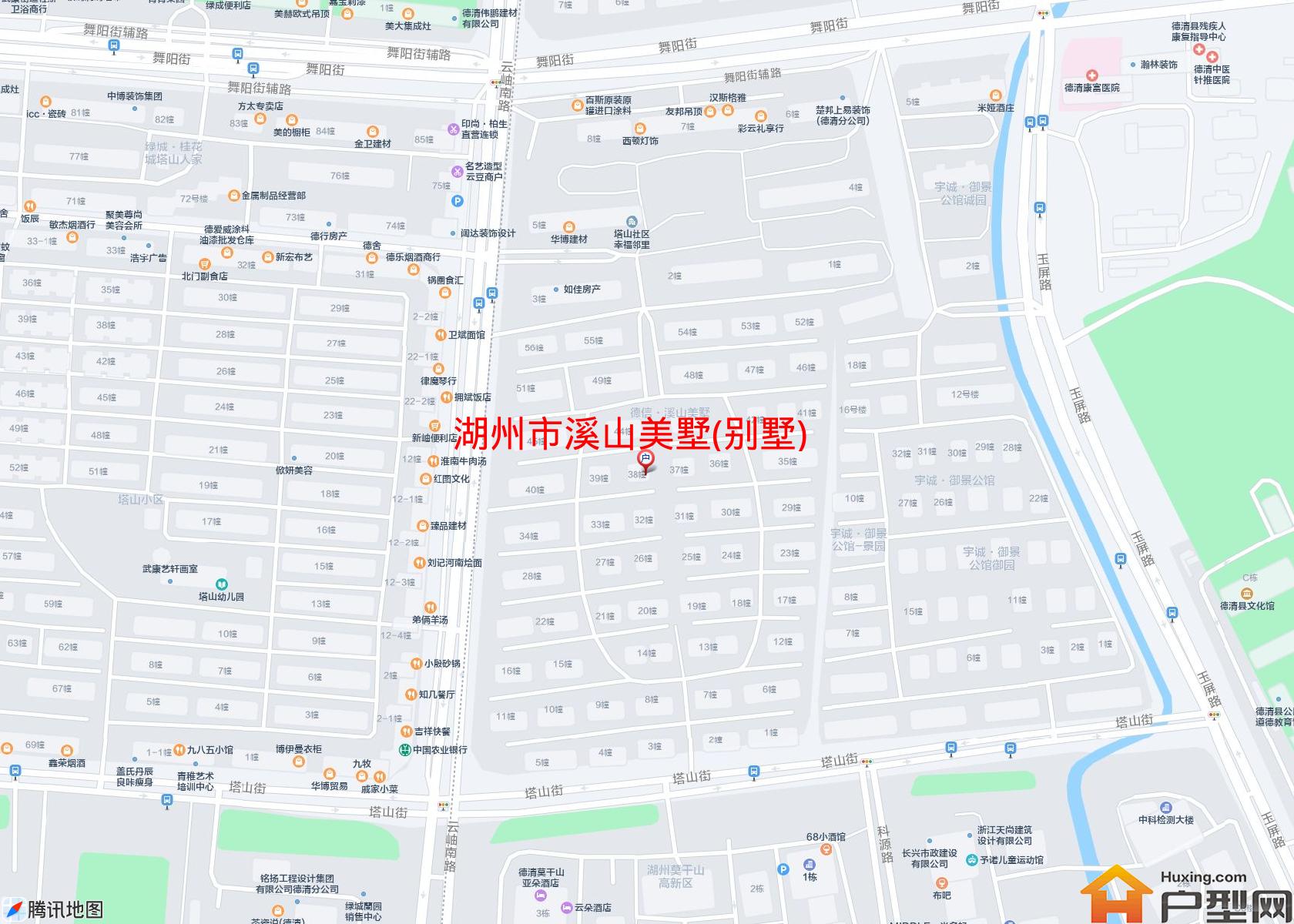 溪山美墅(别墅)小区 - 户型网
