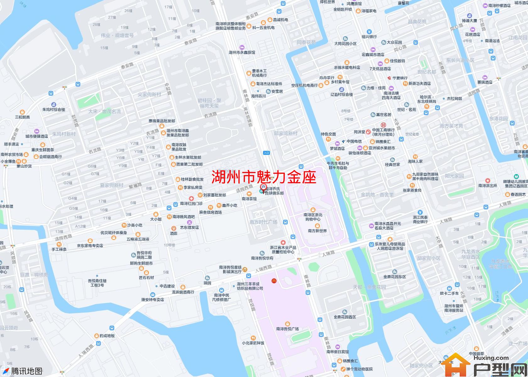 魅力金座小区 - 户型网