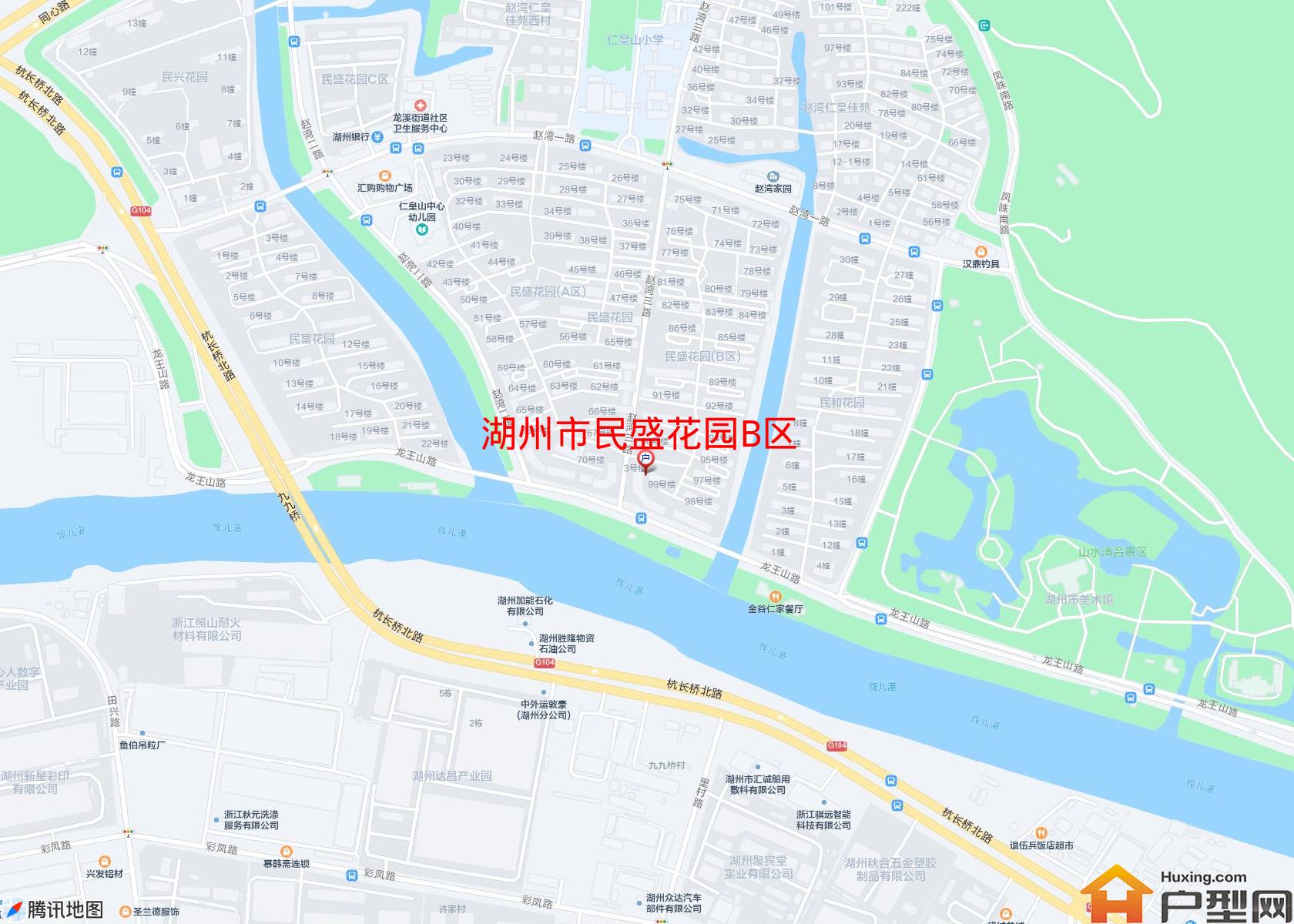 民盛花园B区小区 - 户型网