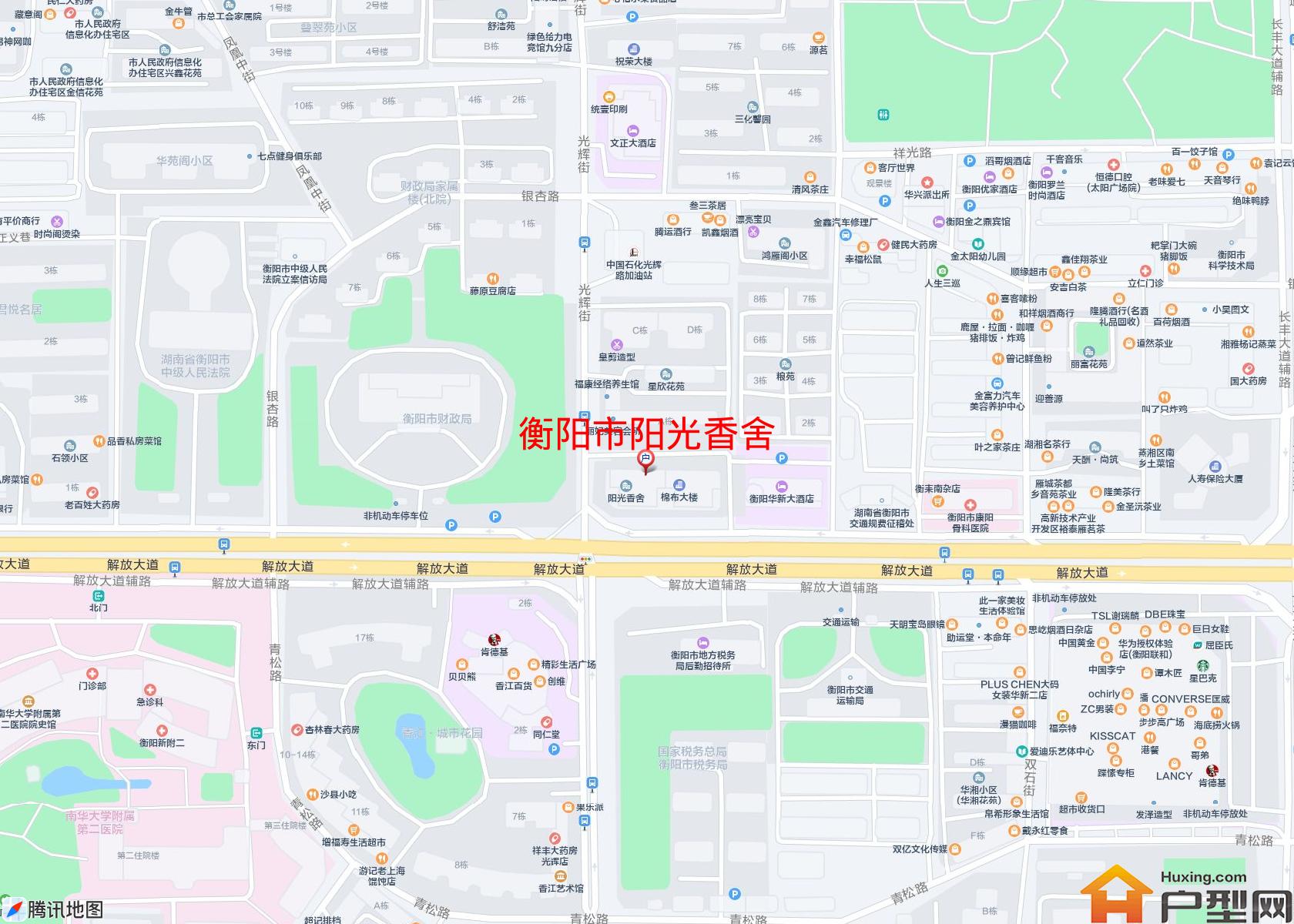 阳光香舍小区 - 户型网