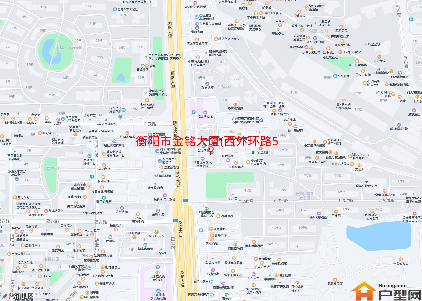 金铭大厦(西外环路56号)小区 - 户型网