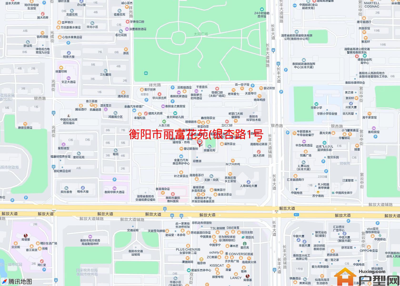 丽富花苑(银杏路1号)小区 - 户型网