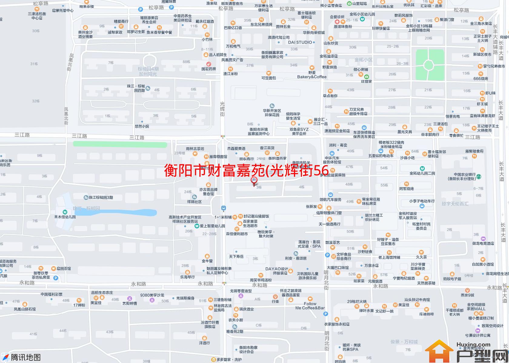 财富嘉苑(光辉街56号)小区 - 户型网