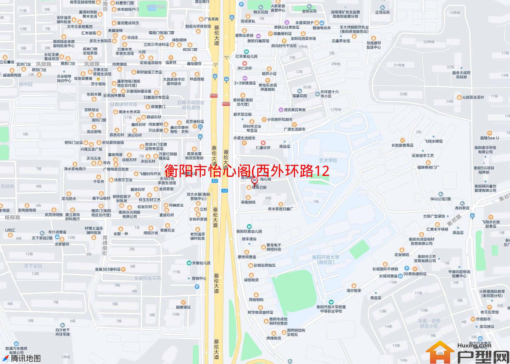怡心阁(西外环路12号)小区 - 户型网