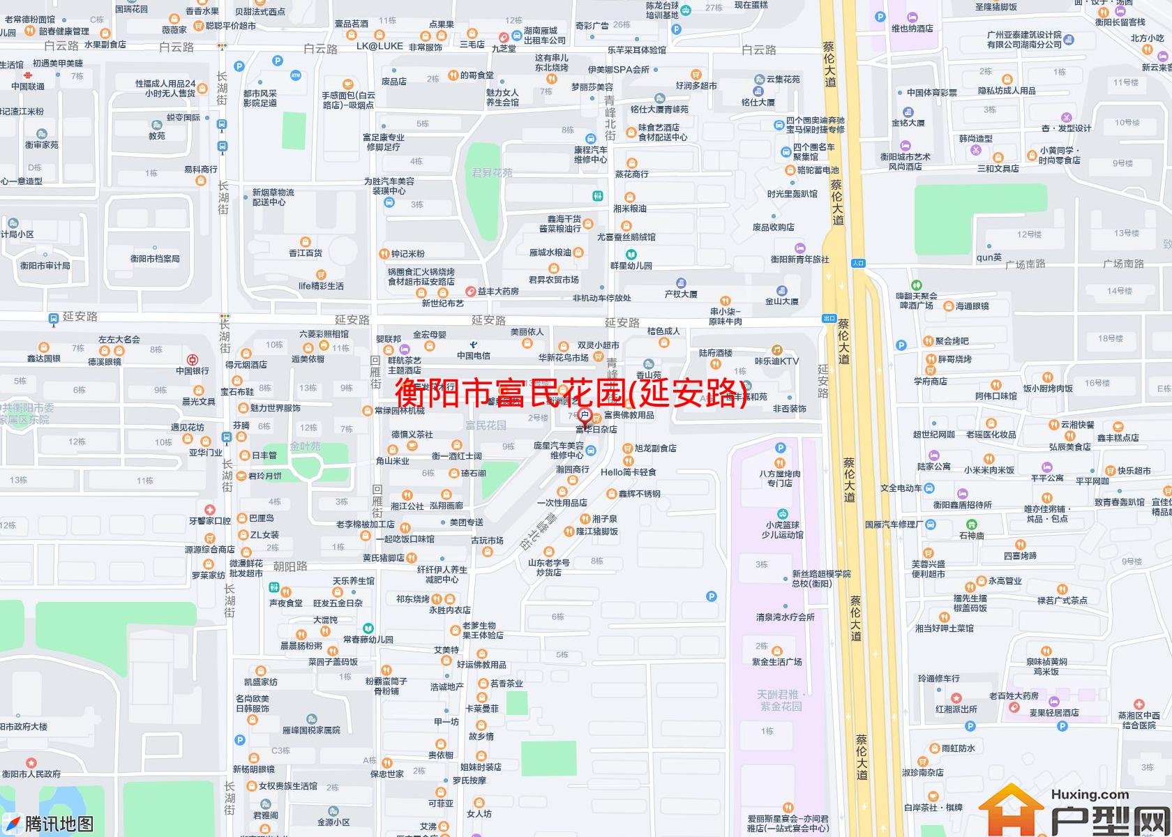 富民花园(延安路)小区 - 户型网