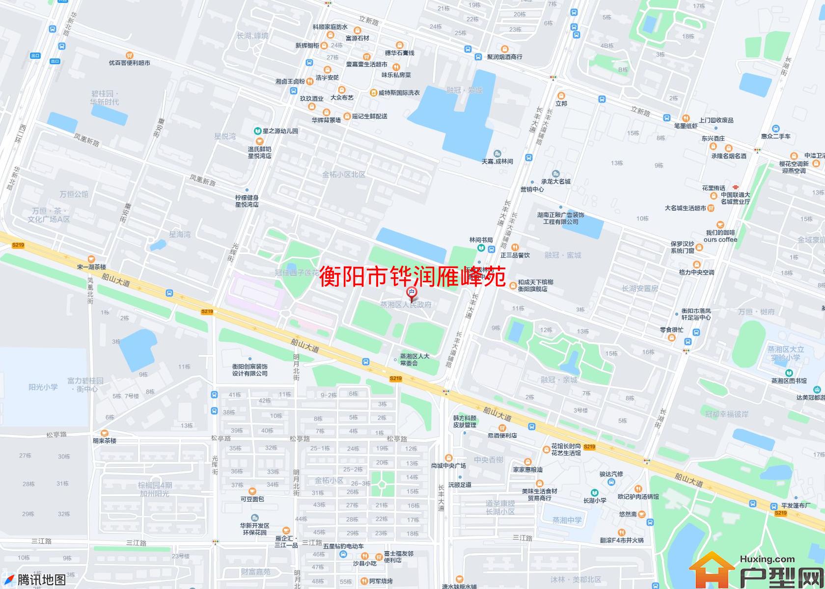 铧润雁峰苑小区 - 户型网