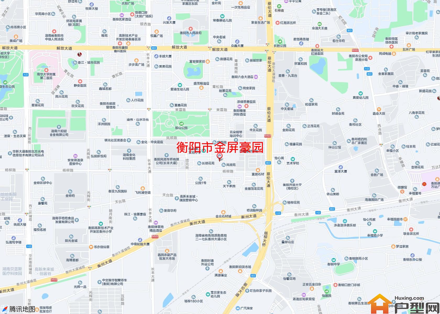 金屏豪园小区 - 户型网