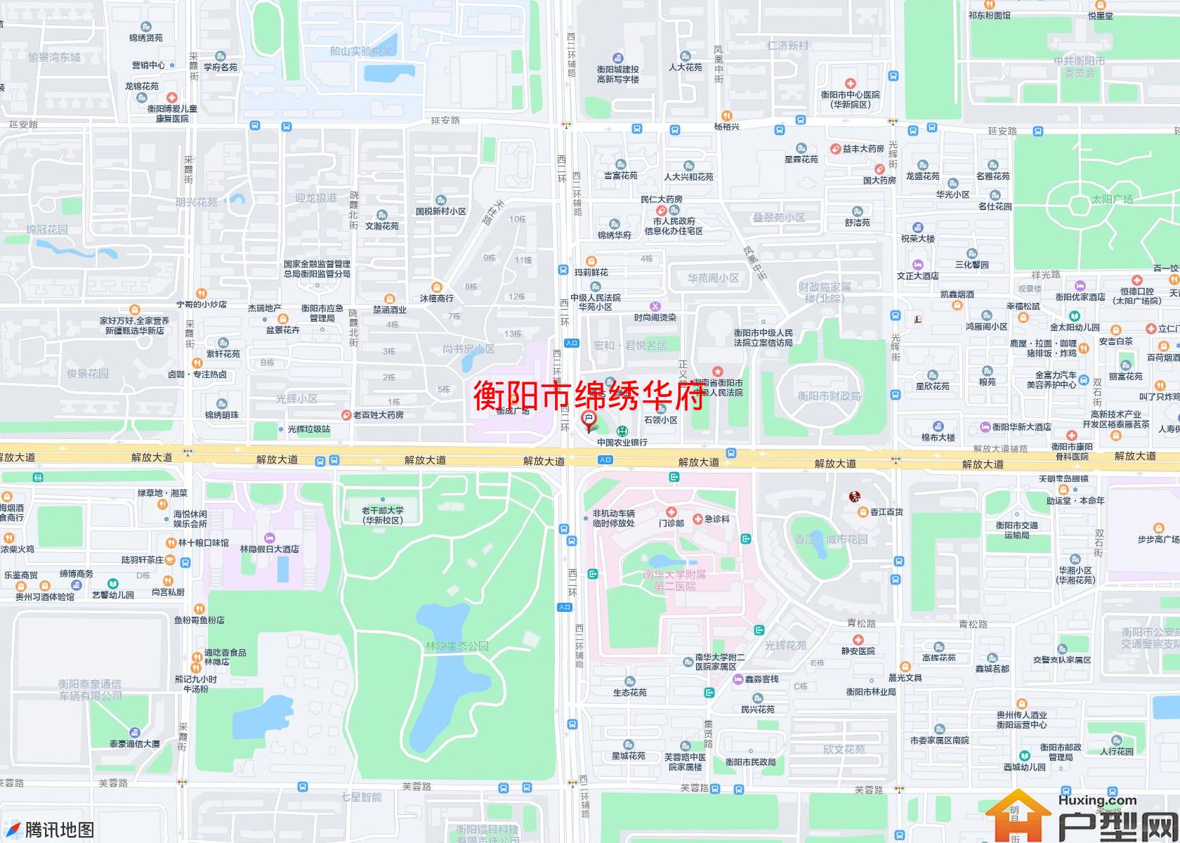 绵绣华府小区 - 户型网