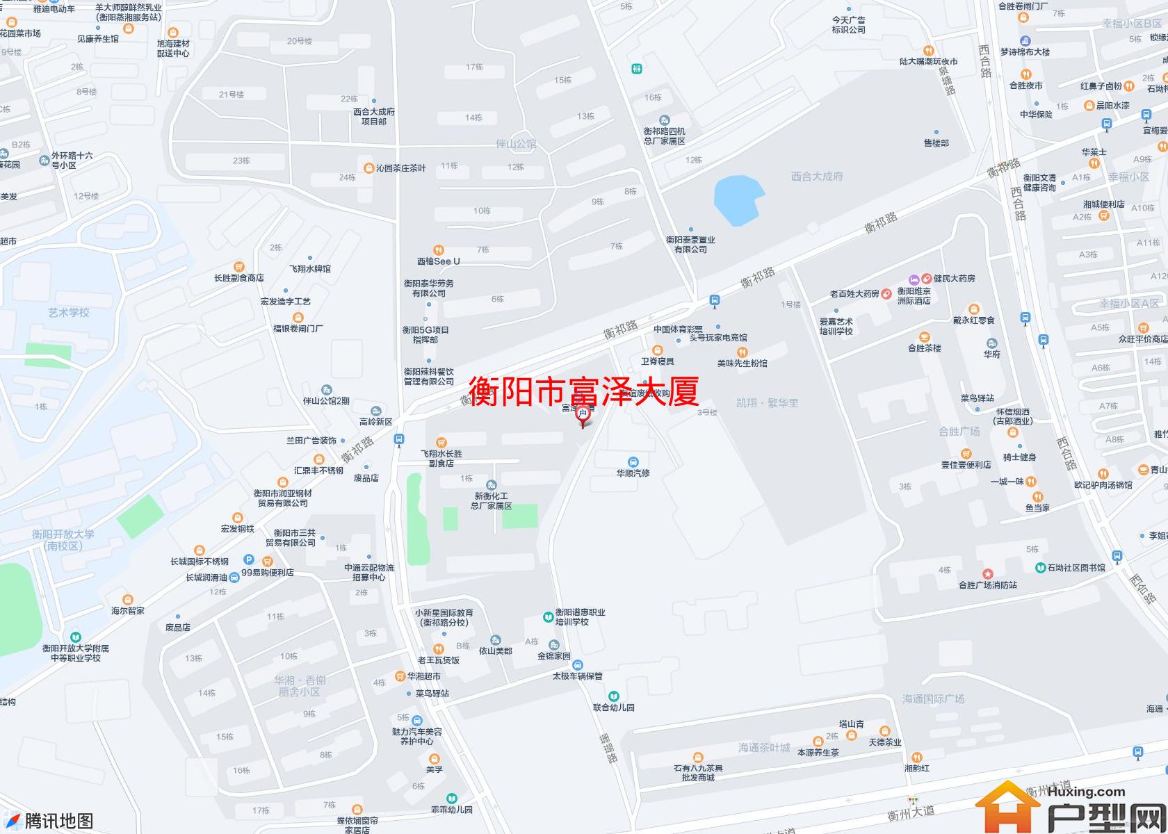 富泽大厦小区 - 户型网