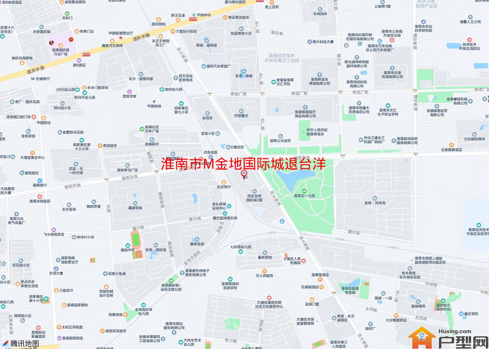 M金地国际城退台洋小区 - 户型网