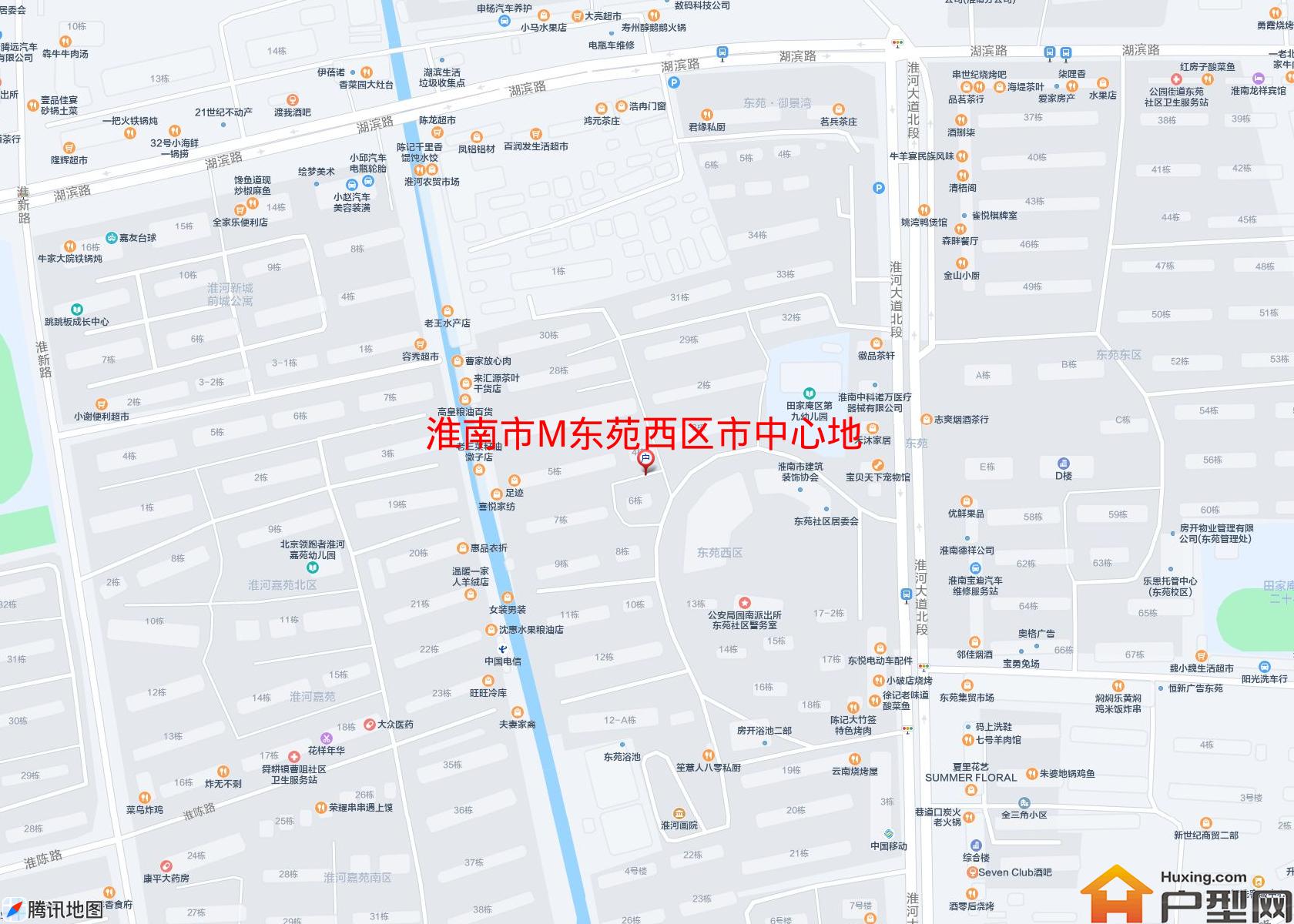 M东苑西区市中心地小区 - 户型网