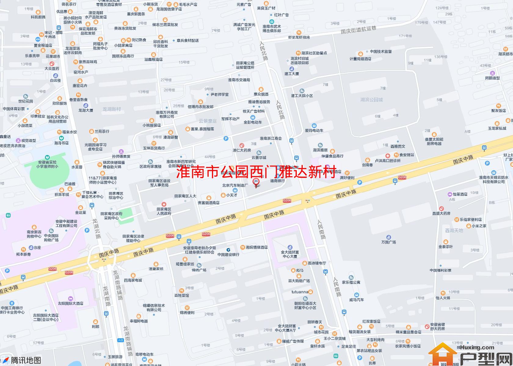 公园西门雅达新村小区 - 户型网