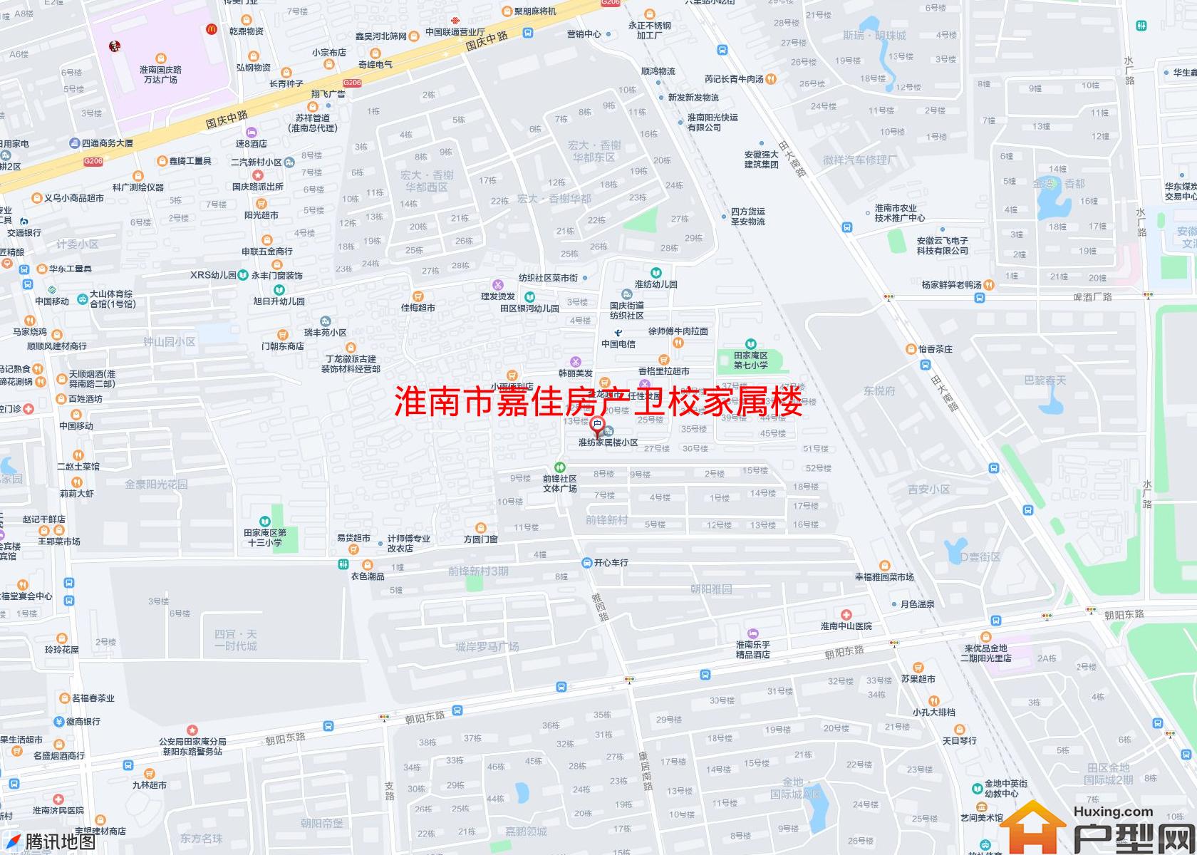 嘉佳房产卫校家属楼小区 - 户型网