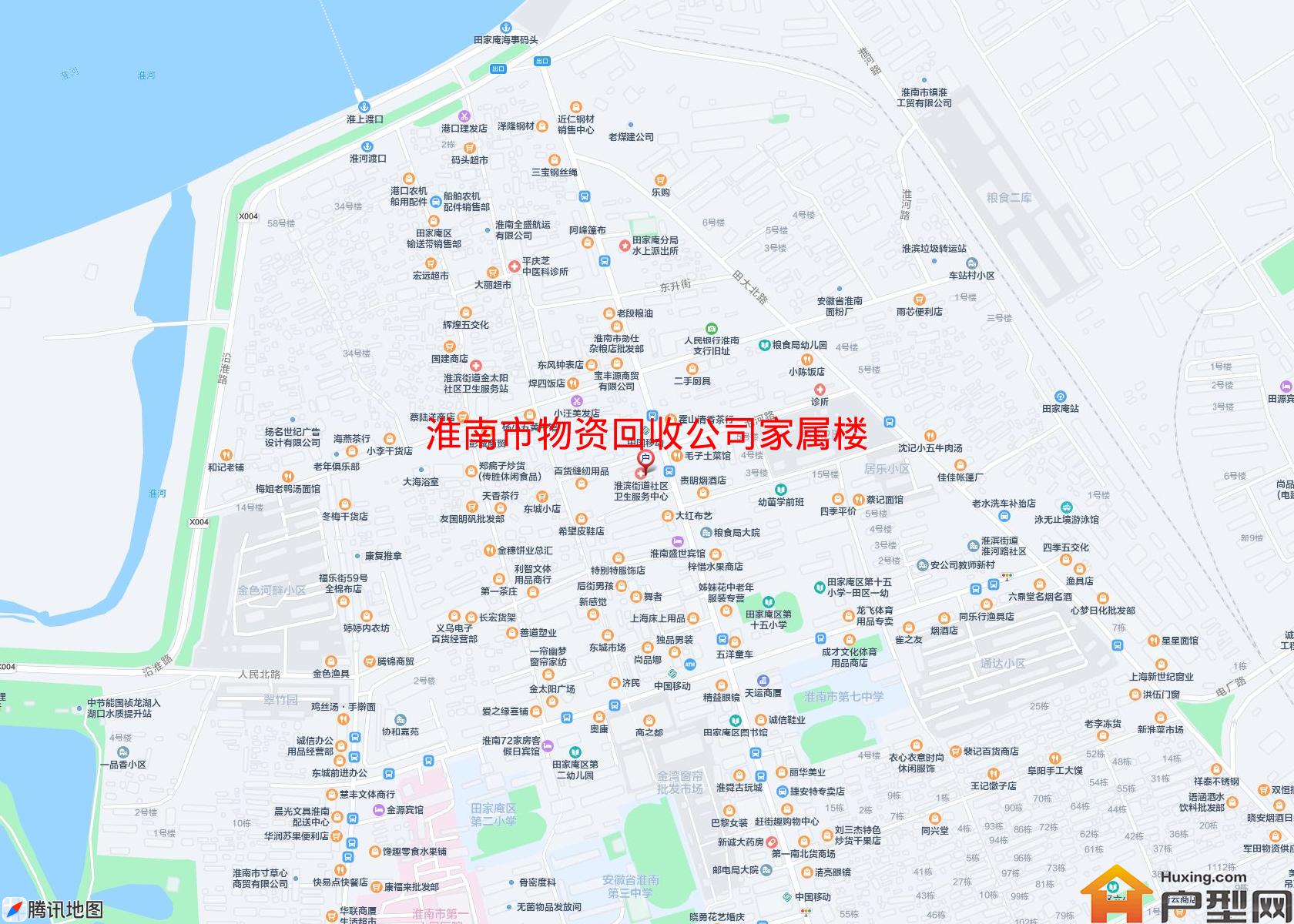 物资回收公司家属楼小区 - 户型网