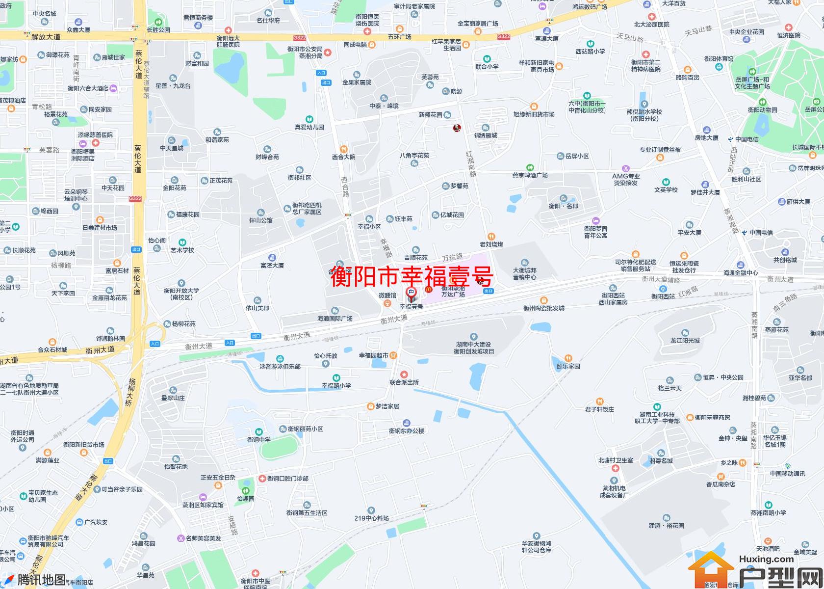 幸福壹号小区 - 户型网