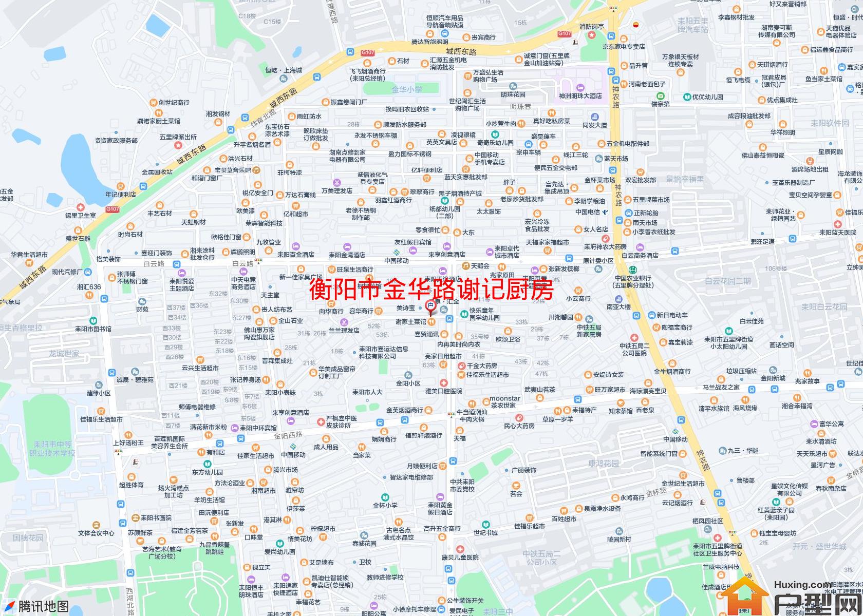 金华路谢记厨房小区 - 户型网