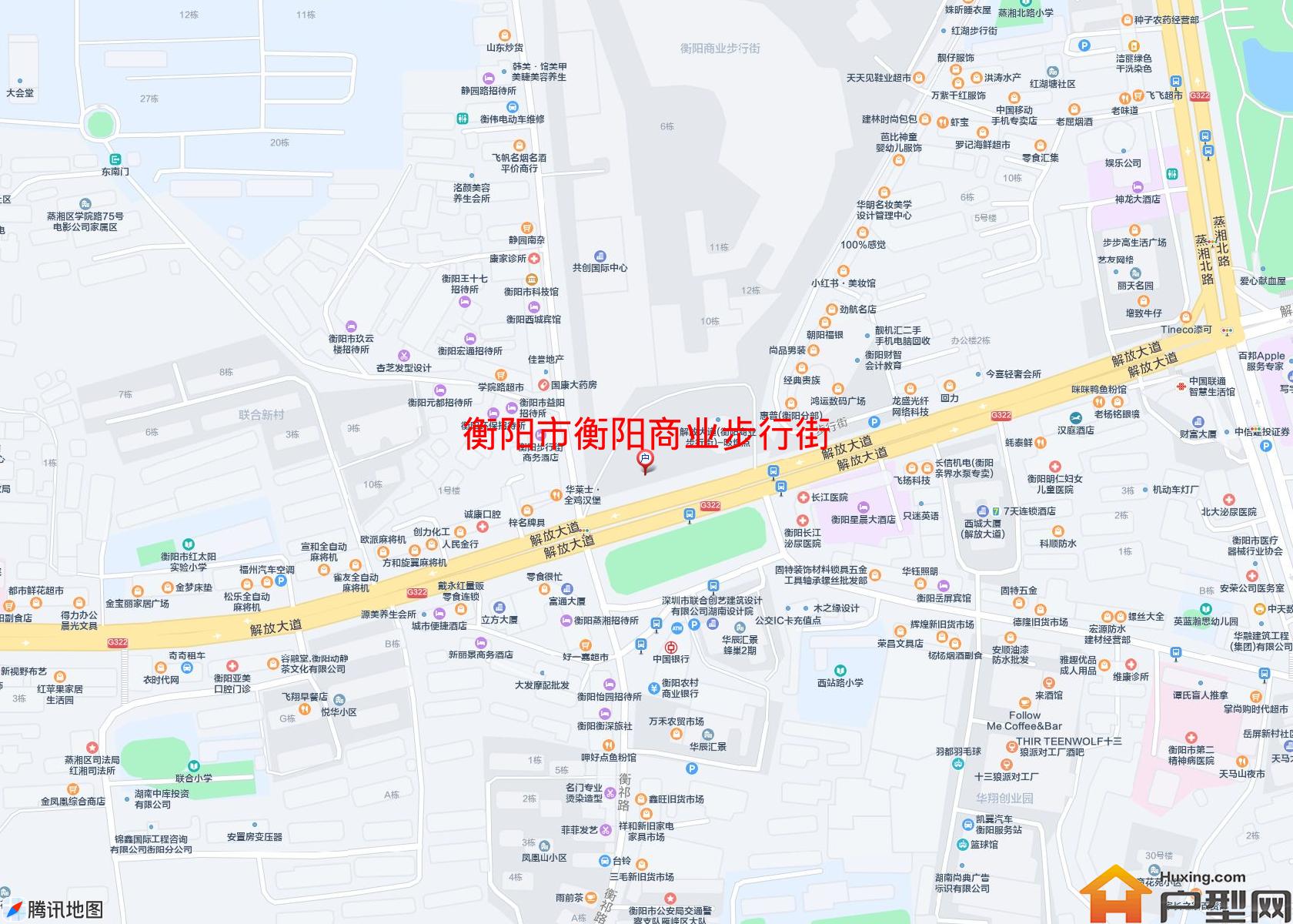 衡阳商业步行街小区 - 户型网