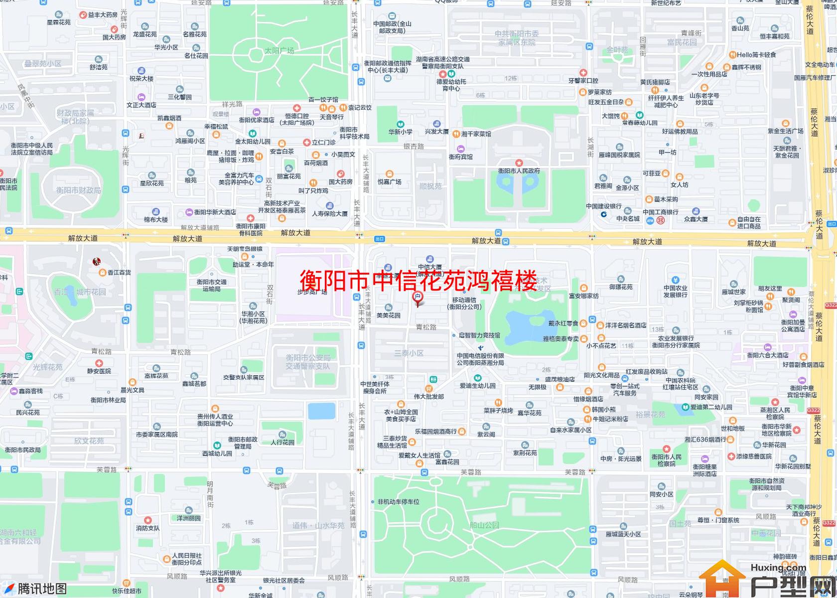 中信花苑鸿禧楼小区 - 户型网