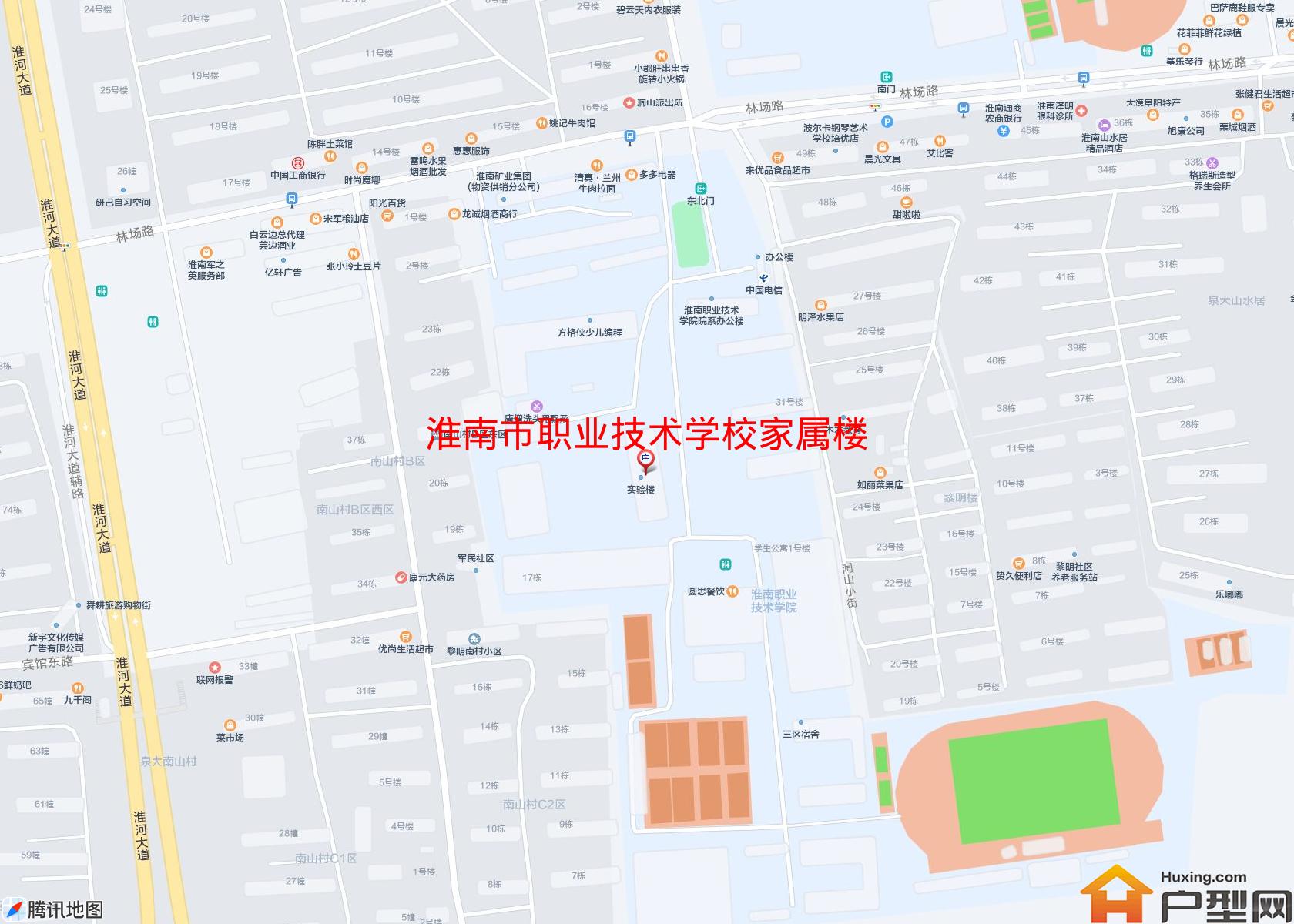 职业技术学校家属楼小区 - 户型网