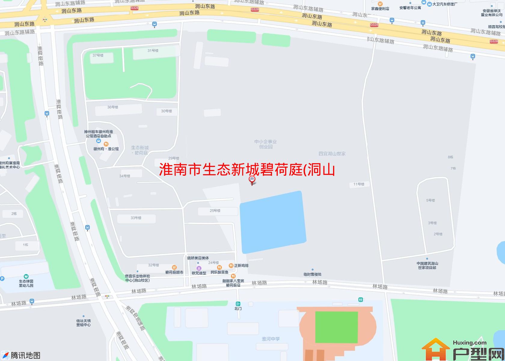 生态新城碧荷庭(洞山东路)小区 - 户型网
