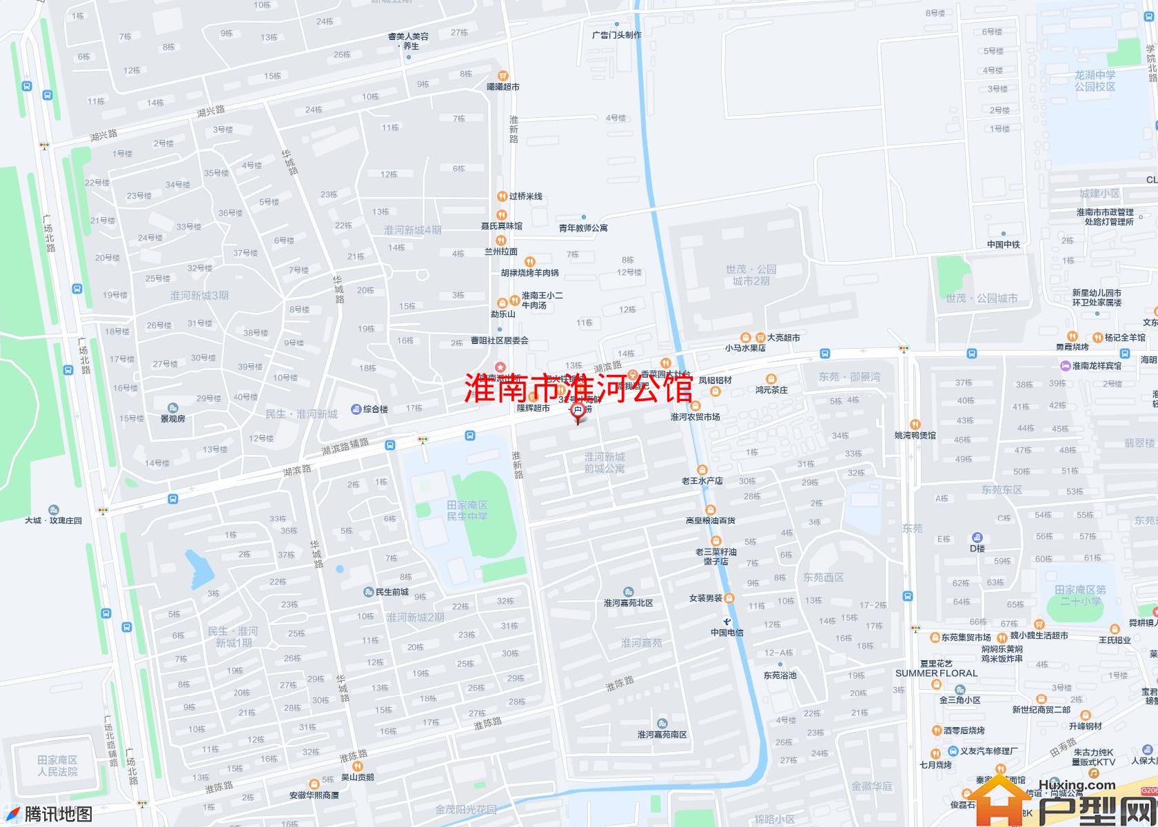 淮河公馆小区 - 户型网