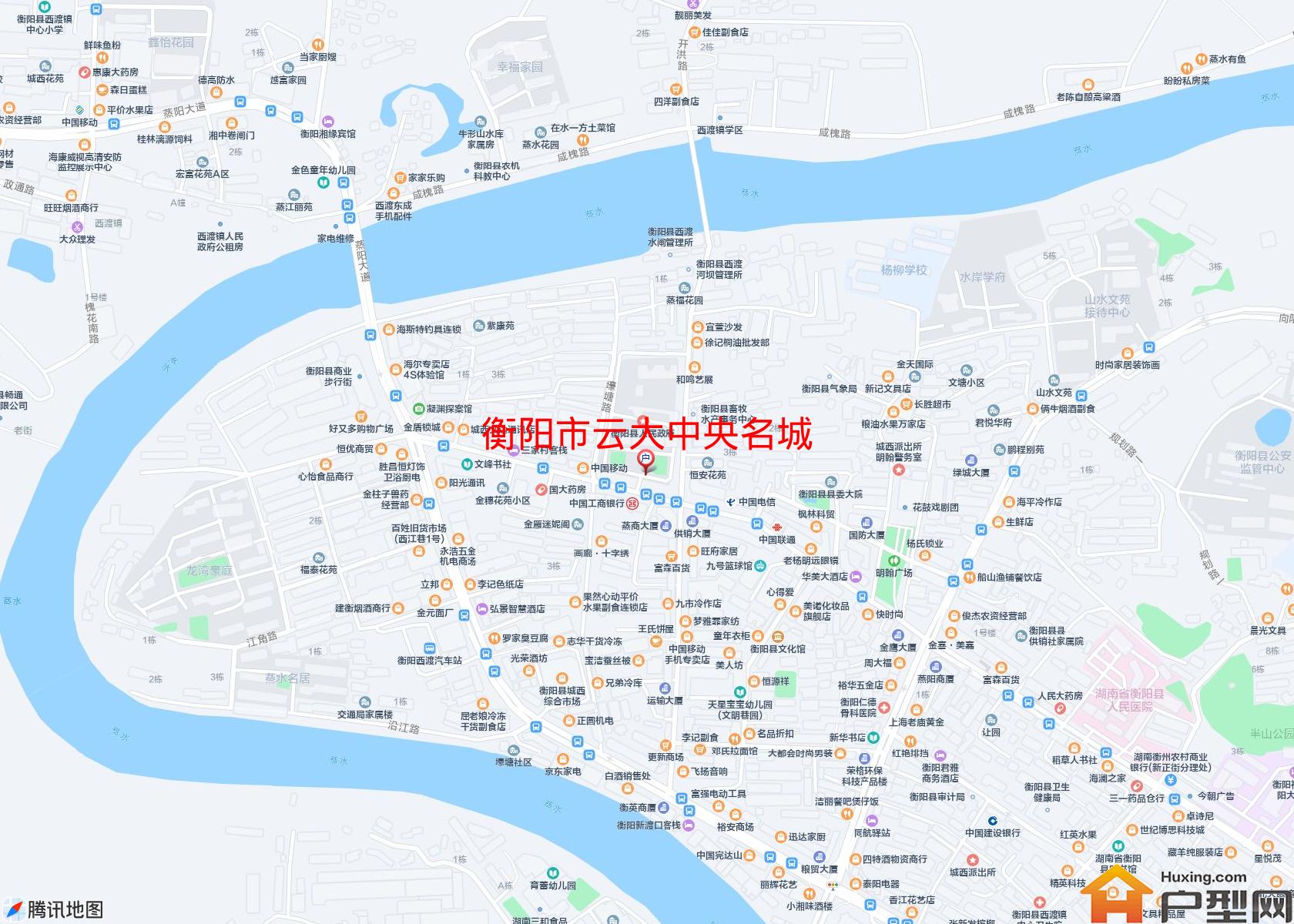 云大中央名城小区 - 户型网