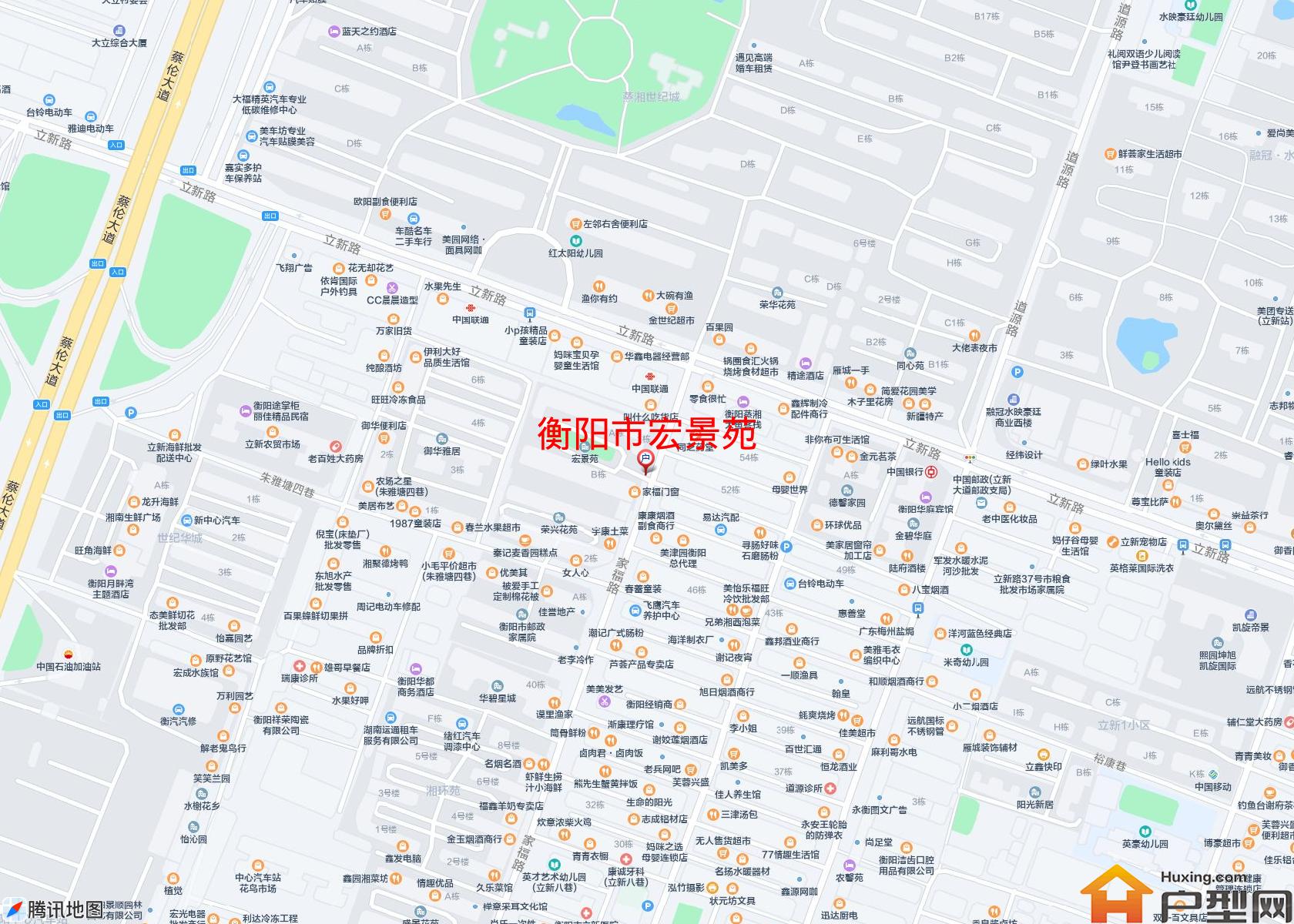 宏景苑小区 - 户型网