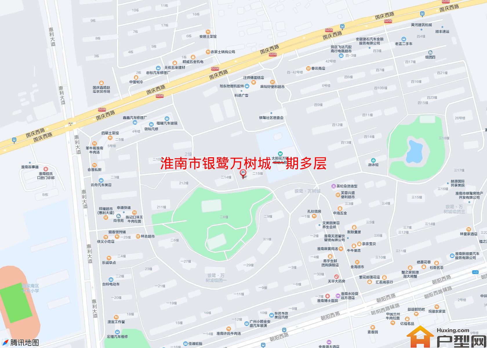 银鹭万树城一期多层小区 - 户型网